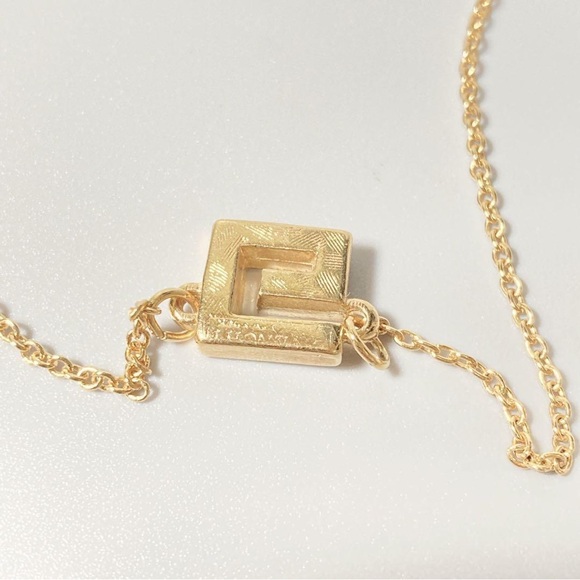 Authentic Givenchy Crystal G Necklace - Picture 4 of 5